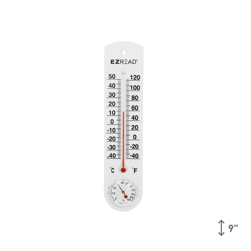 16 Inch Vertical Outdoor Thermometer