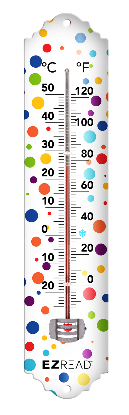 EZREAD® 12" Designer Metal Thermometers