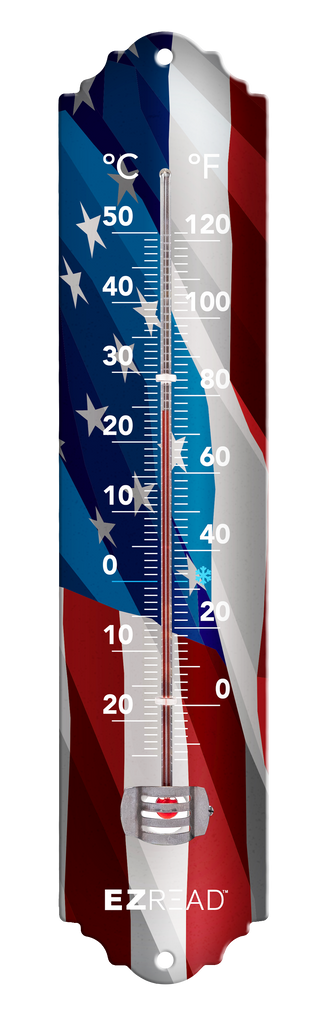 EZRead 840-0062 12-Inch Metal Outdoor Thermometer at Sutherlands